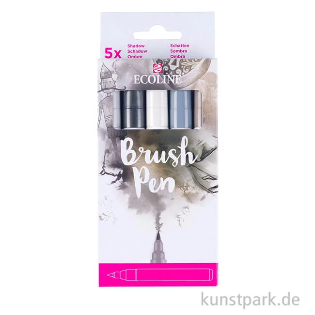 Artikelbild 1 des Artikels “Talens ECOLINE Brush Pen 5er Set - Grautöne “