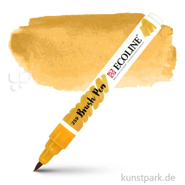 Artikelbild 1 des Artikels “Talens ECOLINE Brushpen Brush | Sandgelb“