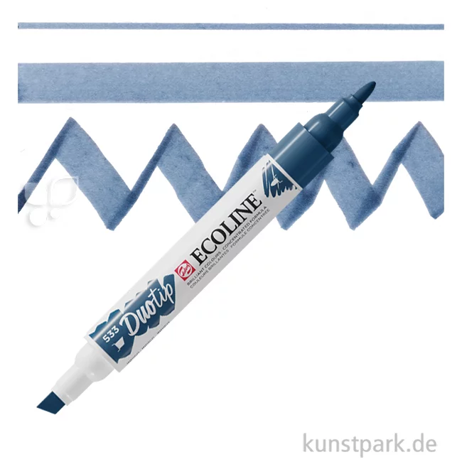 Artikelbild 1 des Artikels “Talens ECOLINE Duotip Marker Einzelstift | 533 Indigo“
