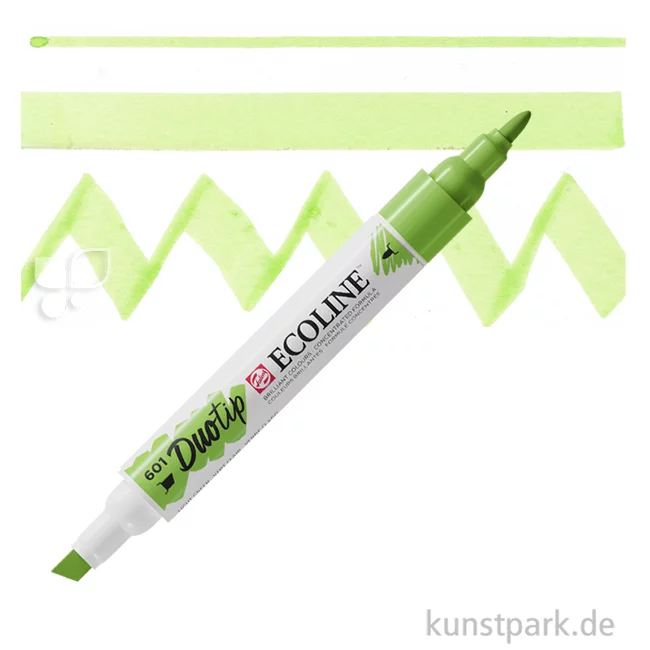 Artikelbild 1 des Artikels “Talens ECOLINE Duotip Marker Einzelstift | 601 Hellgrün“