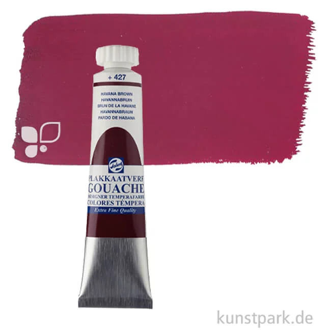 Artikelbild 1 des Artikels “Talens Gouache Extra Fine 20 ml | Havannabraun“