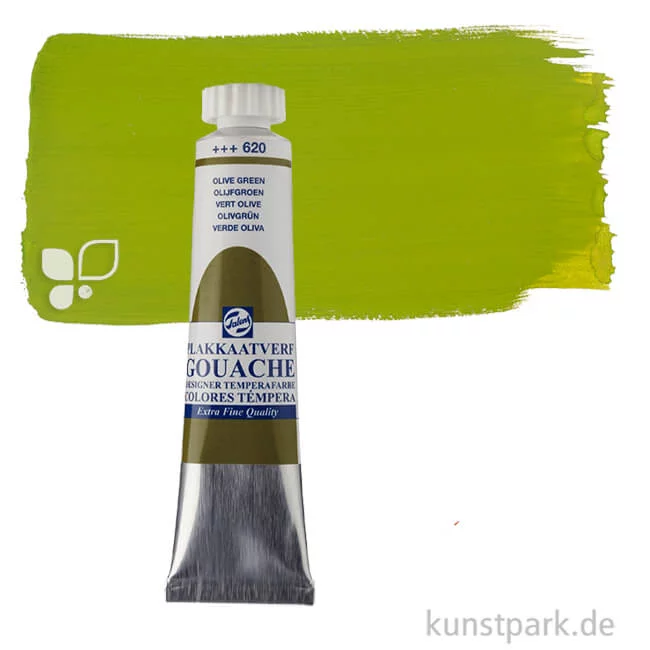 Artikelbild 1 des Artikels “Talens Gouache Extra Fine 20 ml | Olivgrün“