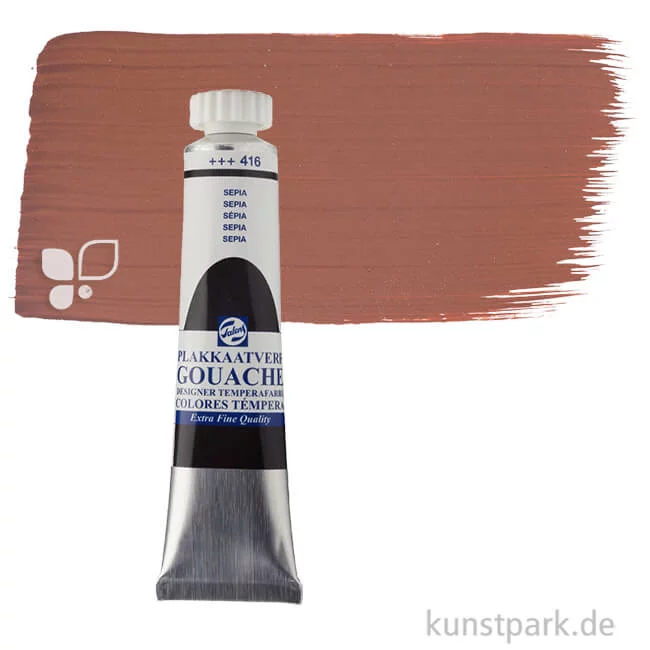 Artikelbild 1 des Artikels “Talens Gouache Extra Fine 20 ml | Sepia“