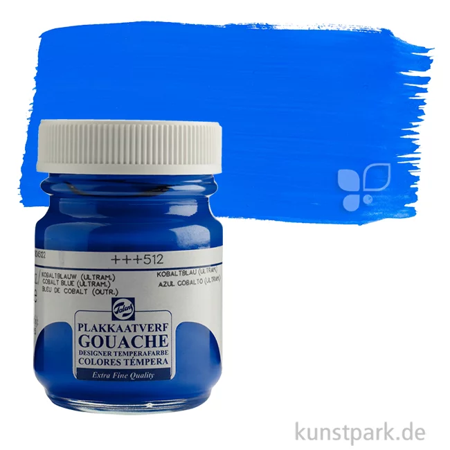 Artikelbild 1 des Artikels “Talens Gouache Extra Fine 50 ml | Kobaltblau (Ultramarin)“