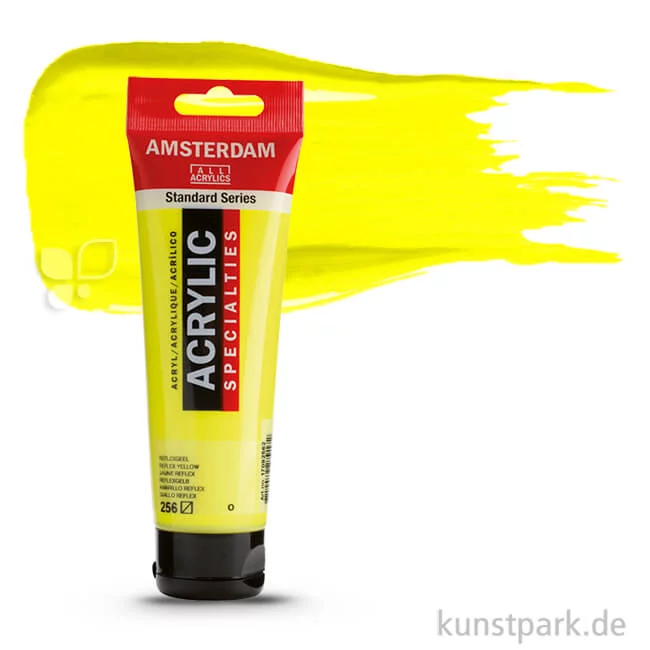 Artikelbild 1 des Artikels “Talens AMSTERDAM Acrylfarben Neon 120 ml | Gelb“
