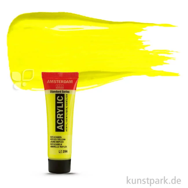 Artikelbild 1 des Artikels “Talens AMSTERDAM Acrylfarben Neon 20 ml | Gelb“
