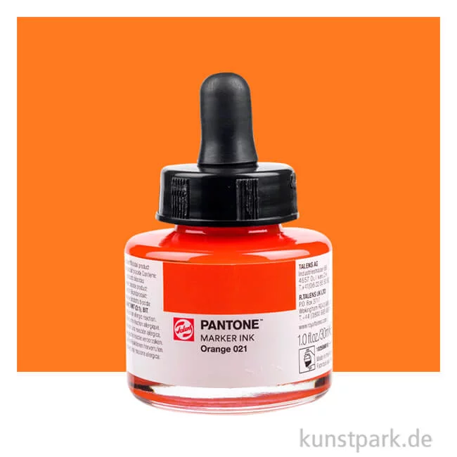 Artikelbild 1 des Artikels “Talens Pantone Marker Ink, 30 ml Farbe | Orange 021“