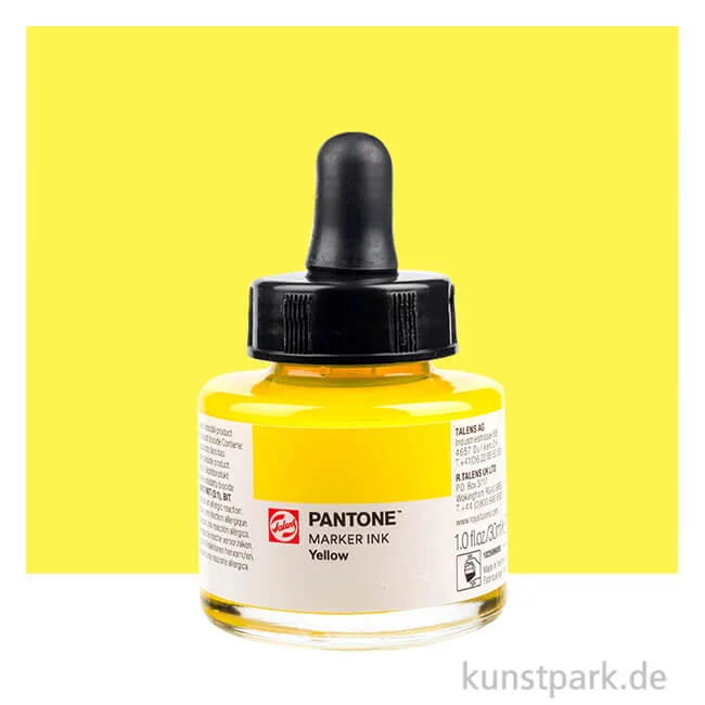 Artikelbild 1 des Artikels “Talens Pantone Marker Ink, 30 ml Farbe | Yellow“