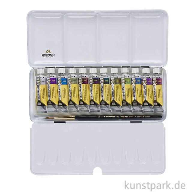 Artikelbild 1 des Artikels “Talens REMBRANDT Aquarellfarben Set - Irisierende Farben, 12 x 10 ml Tuben “