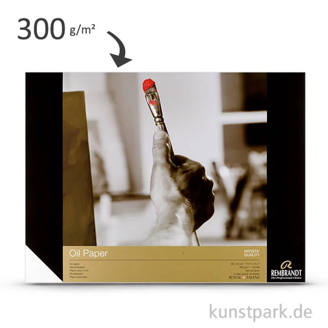 Artikelbild 1 des Artikels “Talens REMBRANDT Ölmalpapier, 10 Blatt, 300 g “