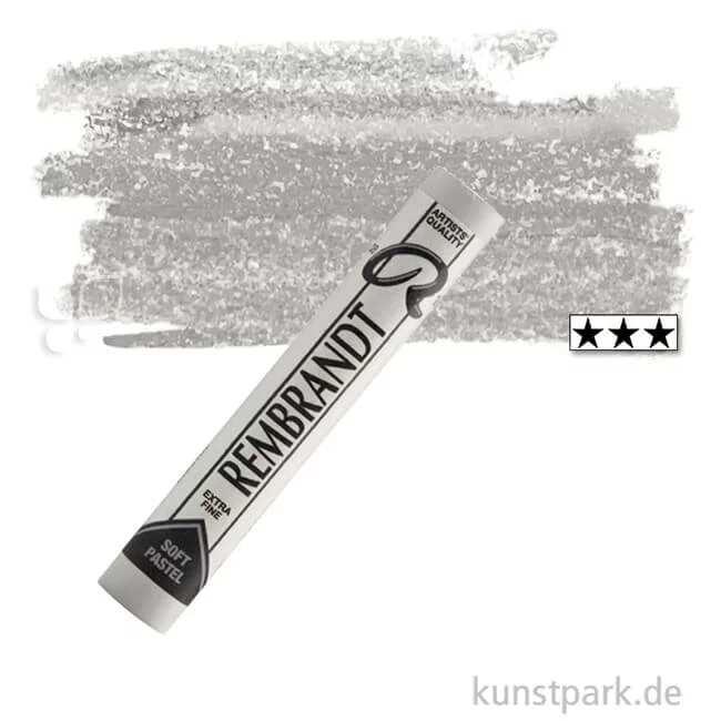 Artikelbild 1 des Artikels “Talens REMBRANDT Soft-Pastell Einzelpastell | 704 Grau 9“