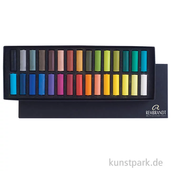 Artikelbild 1 des Artikels “Talens REMBRANDT Pastell -  Basis-Set mit 30 halben Pastelle “