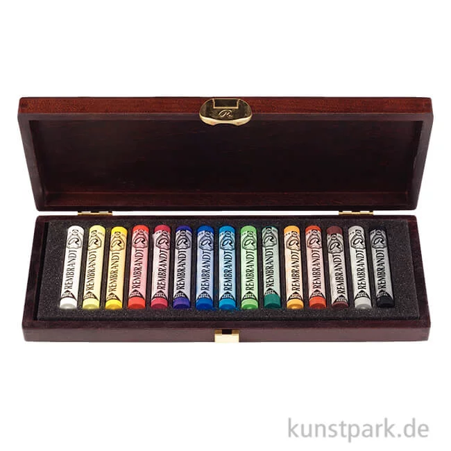 Artikelbild 1 des Artikels “Talens REMBRANDT Pastell -  Allgemeine Auswahl Starter-Malkasten mit 15 Pastellen “