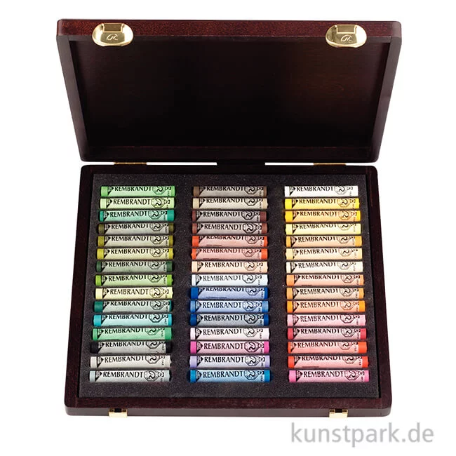 Artikelbild 1 des Artikels “Talens REMBRANDT Pastell -  Landschaft Traditional-Malkasten mit 45 Pastellen “