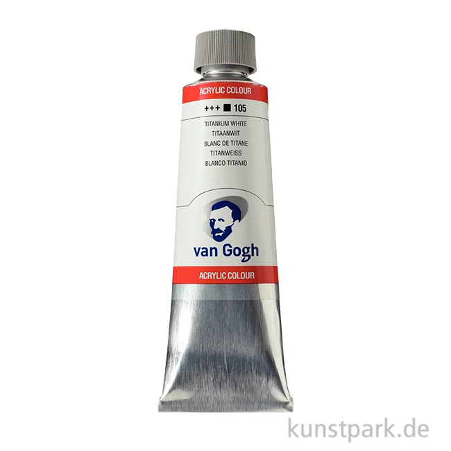 Artikelbild 1 des Artikels “Talens VAN GOGH Acrylfarbe, 150 ml Tube, Titanweiß “