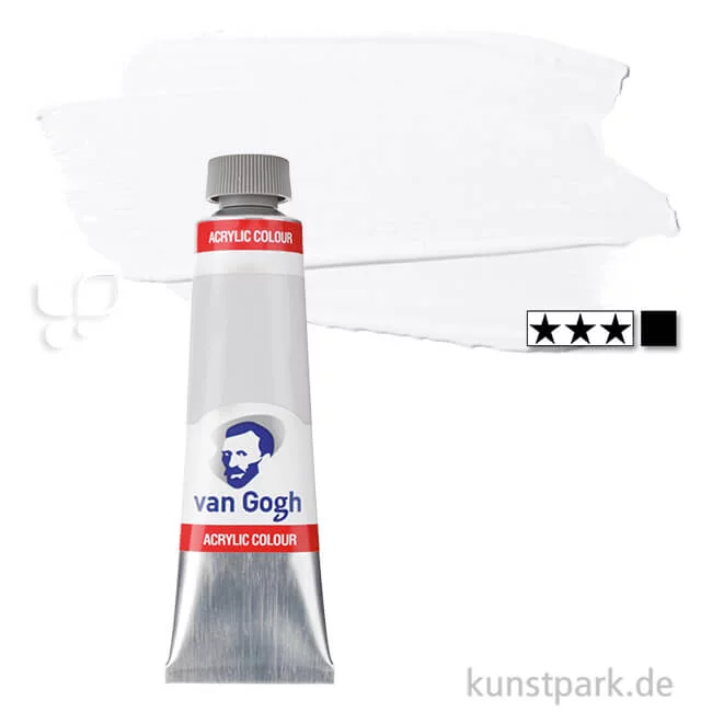 Artikelbild 1 des Artikels “Talens VAN GOGH Acrylfarben 40 ml Tube | 105 Titanweiss“