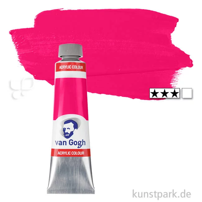 Artikelbild 1 des Artikels “Talens VAN GOGH Acrylfarben 40 ml Tube | 366 Chinacridonrosa“