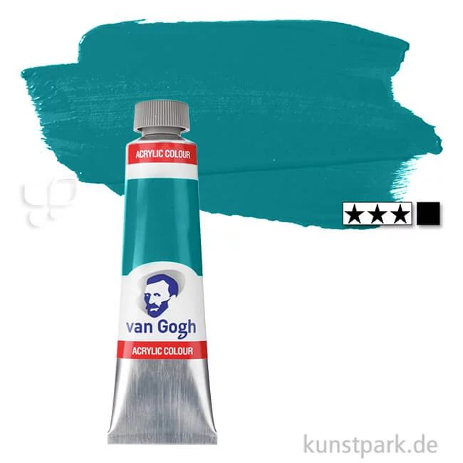 Artikelbild 1 des Artikels “Talens VAN GOGH Acrylfarben 40 ml Tube | 522 Türkisblau“