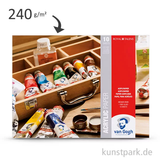 Artikelbild 1 des Artikels “Talens VAN GOGH Acrylmalpapier, 10 Blatt, 240 g “