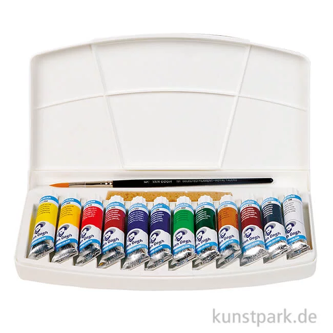 Artikelbild 1 des Artikels “Talens VAN GOGH Aquarell Kunststoffbox mit 12 x 10 ml Tuben “