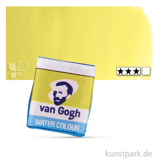 Artikelbild 1 des Artikels “Talens VAN GOGH Aquarellfarben 1/2 Napf | 254 Permanent Zitron gelb“