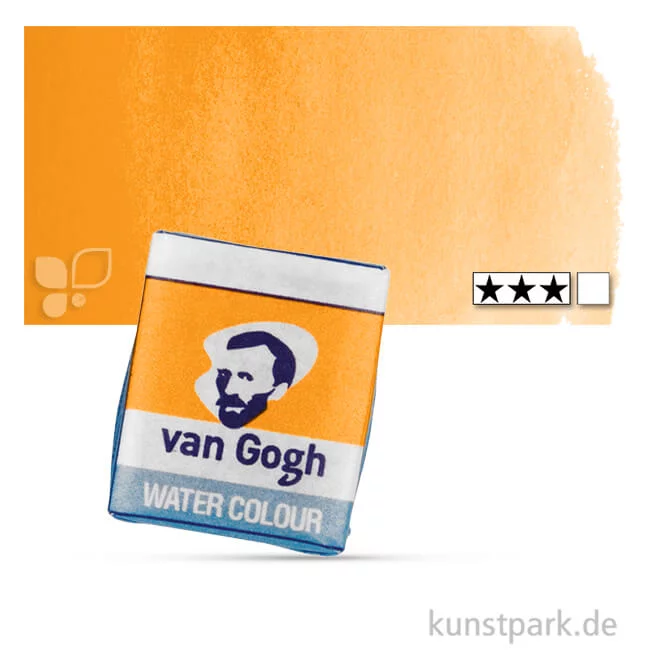 Artikelbild 1 des Artikels “Talens VAN GOGH Aquarellfarben 1/2 Napf | 266 Permanent Orange“