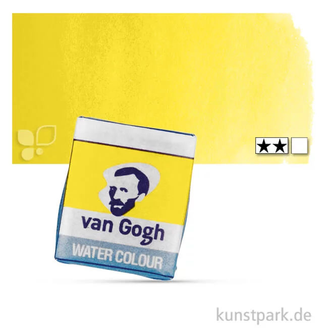 Artikelbild 1 des Artikels “Talens VAN GOGH Aquarellfarben 1/2 Napf | 272 Transparentgelb mittel“