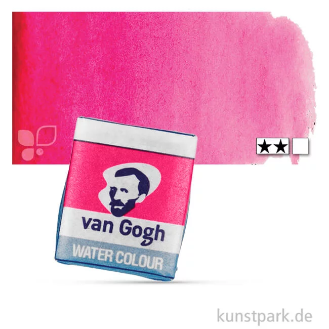 Artikelbild 1 des Artikels “Talens VAN GOGH Aquarellfarben 1/2 Napf | 366 Chinacridon rosa“