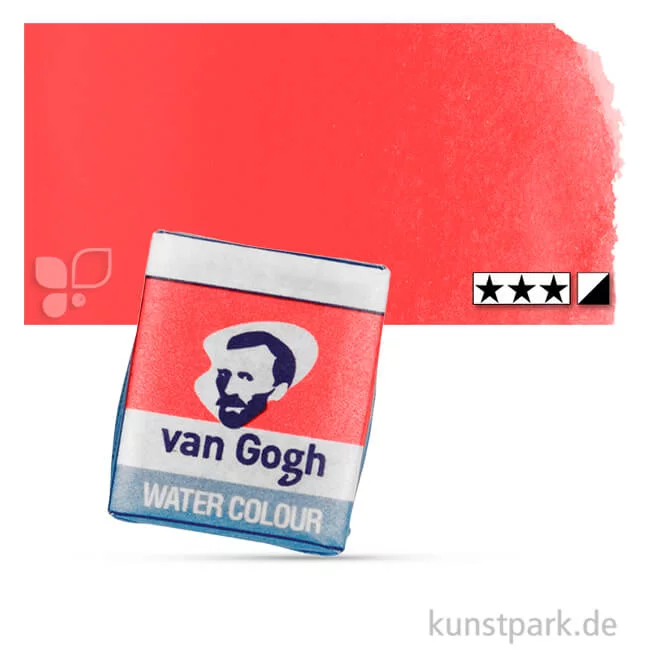 Artikelbild 1 des Artikels “Talens VAN GOGH Aquarellfarben 1/2 Napf | 370 Permanentrot hell“