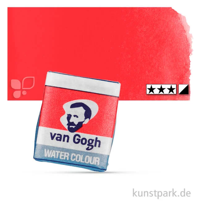 Artikelbild 1 des Artikels “Talens VAN GOGH Aquarellfarben 1/2 Napf | 371 Permanentrot dunkel“