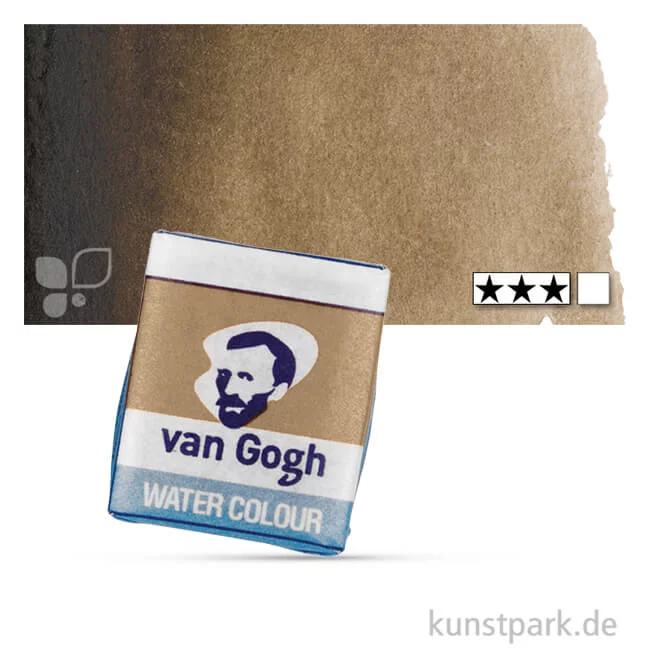 Artikelbild 1 des Artikels “Talens VAN GOGH Aquarellfarben 1/2 Napf | 416 Sepia“