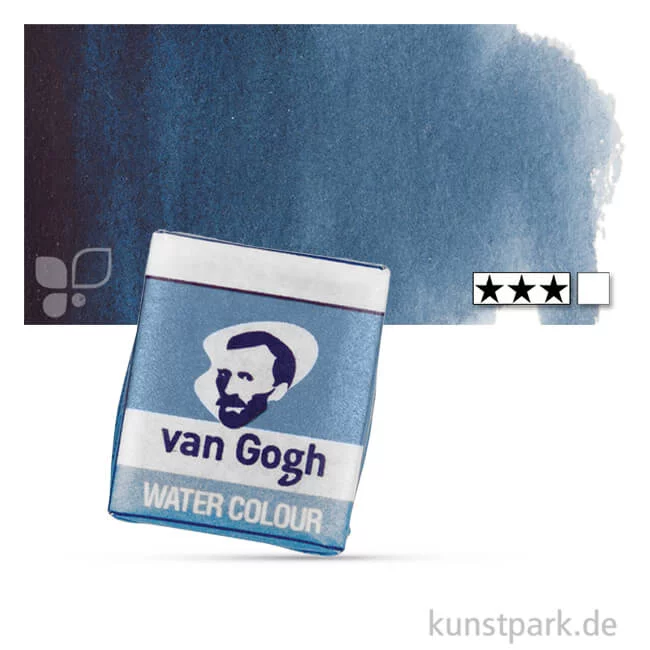 Artikelbild 1 des Artikels “Talens VAN GOGH Aquarellfarben 1/2 Napf | 533 Indigo“