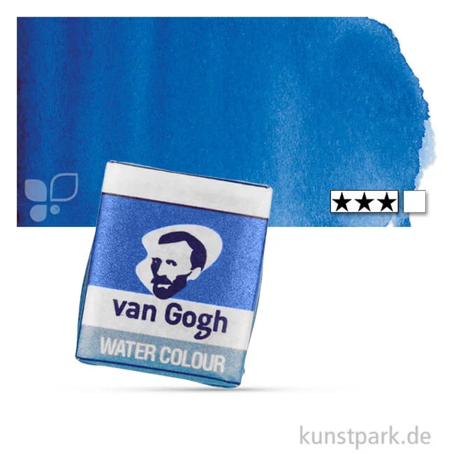Artikelbild 1 des Artikels “Talens VAN GOGH Aquarellfarben 1/2 Napf | 570 Phtaloblau“
