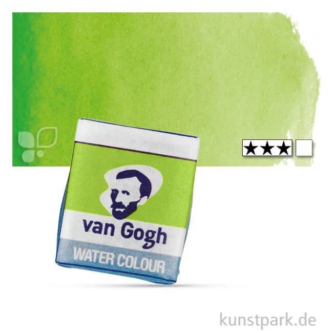 Artikelbild 1 des Artikels “Talens VAN GOGH Aquarellfarben 1/2 Napf | 633 Permanentgelbgrün“