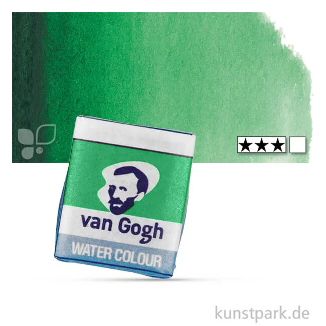 Artikelbild 1 des Artikels “Talens VAN GOGH Aquarellfarben 1/2 Napf | 645 Hookergrün dunkel“