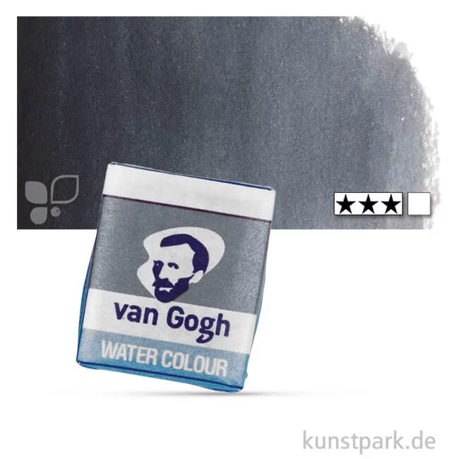 Artikelbild 1 des Artikels “Talens VAN GOGH Aquarellfarben 1/2 Napf | 708 Paynegrau“