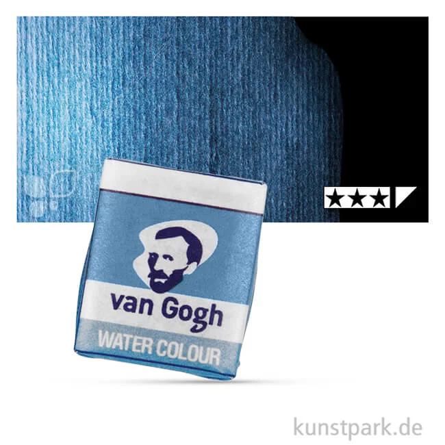 Artikelbild 1 des Artikels “Talens VAN GOGH Aquarellfarben 1/2 Napf | 846 Interferenz Blau“