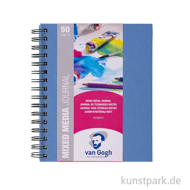 Artikelbild 1 des Artikels “Talens VAN GOGH Mixed Media Journal, 50 Blatt DIN A5 - 160 g“
