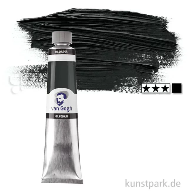 Artikelbild 1 des Artikels “Talens VAN GOGH Ölfarben 200 ml | 701 Elfenbeinschwarz“