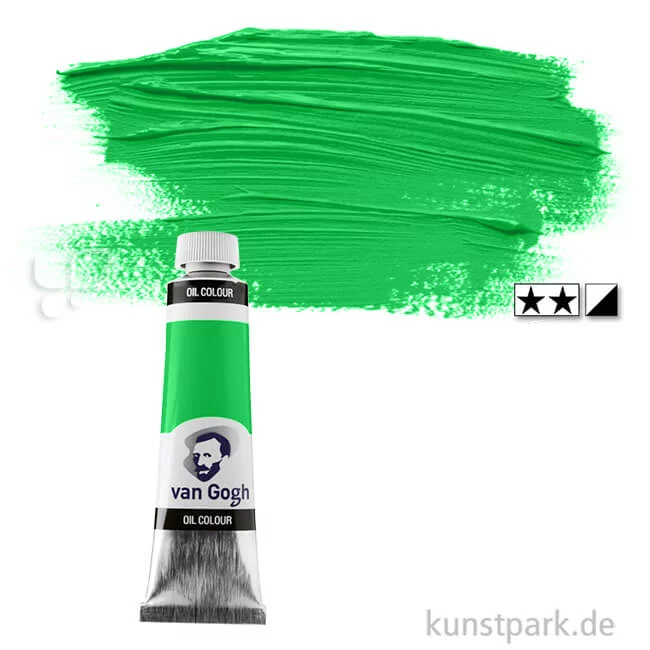 Artikelbild 1 des Artikels “Talens VAN GOGH Ölfarben 40 ml | 614 Permanentgrün mittel“