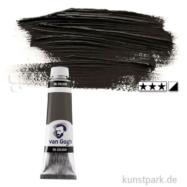 Artikelbild 1 des Artikels “Talens VAN GOGH Ölfarben 40 ml | 702 Lampenschwarz“