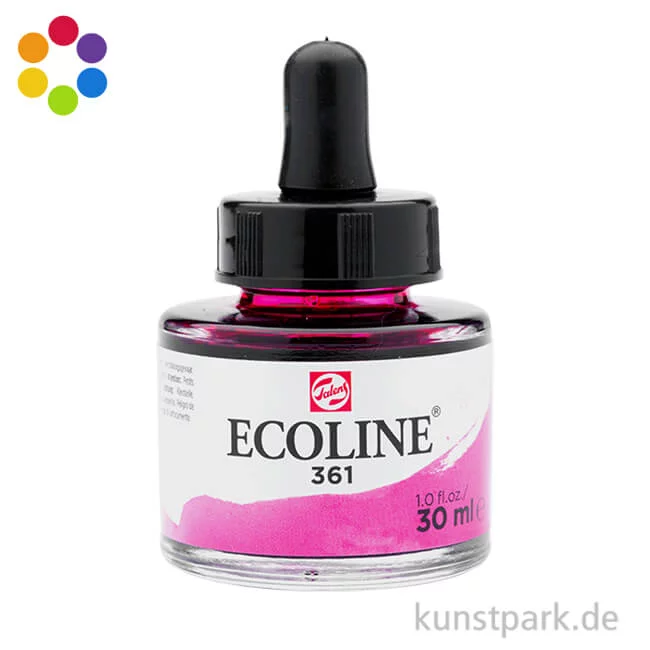 Artikelbild 1 des Artikels “Talens ECOLINE - Flüssige Wasserfarbe “