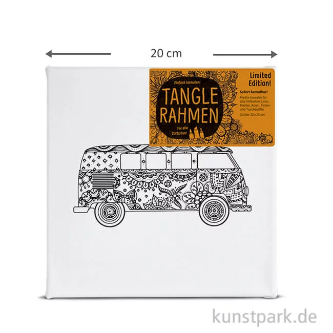 Artikelbild 1 des Artikels “Tangle Rahmen Bus 20x20 cm “