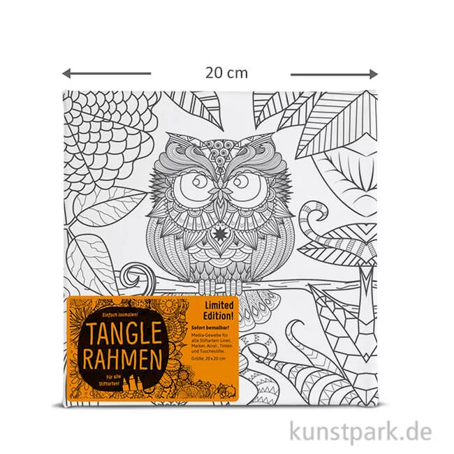 Artikelbild 1 des Artikels “Tangle Rahmen Frau Uhu 20x20 cm “