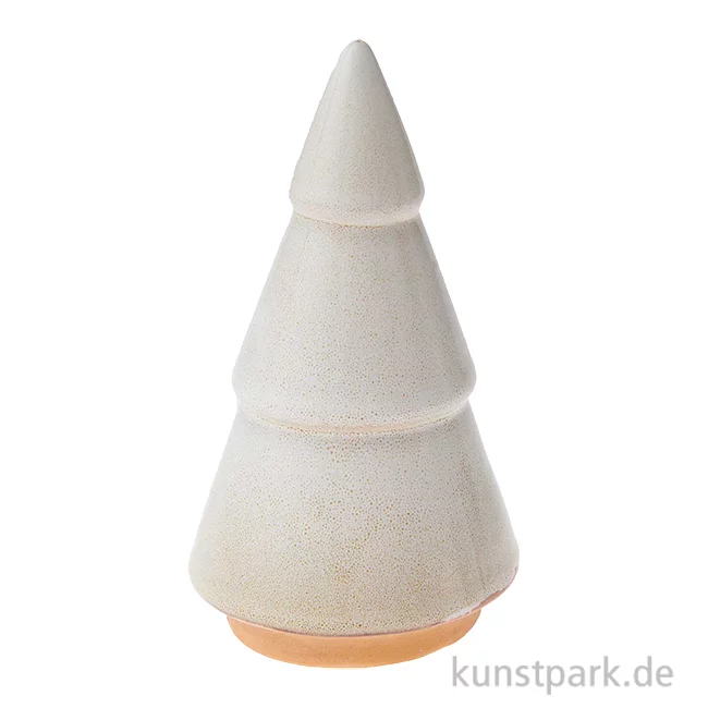 Artikelbild 1 des Artikels “Tannenbaum Deko, Altweiß, Porzellan, 15 x 8 x 8 cm “