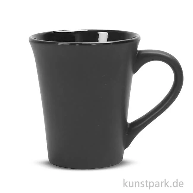 Artikelbild 1 des Artikels “Tasse aus Porzellan - Schwarz, Höhe 10 cm “