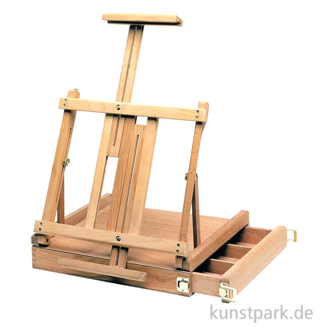 Artikelbild 1 des Artikels “Tischstaffelei mit Schubkasten aus Buchenholz “
