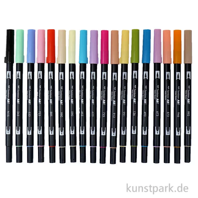 Artikelbild 1 des Artikels “Tombow Dual Brush Pen - Set 18 Sekundärfarben “