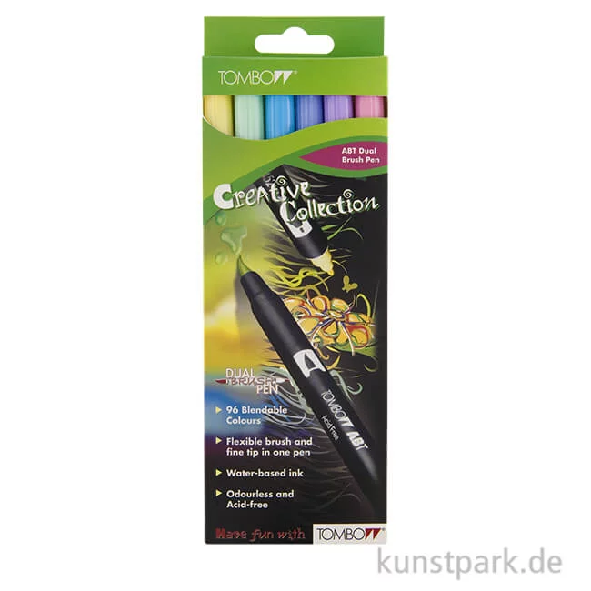 Artikelbild 1 des Artikels “Tombow Dual Brush Pen - Set 6 Pastellfarben “