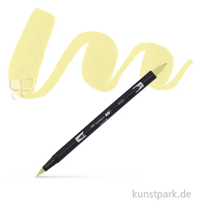 Artikelbild 1 des Artikels “Tombow Dual Brush Pen Einzelfarbe | 090 lemon cream“